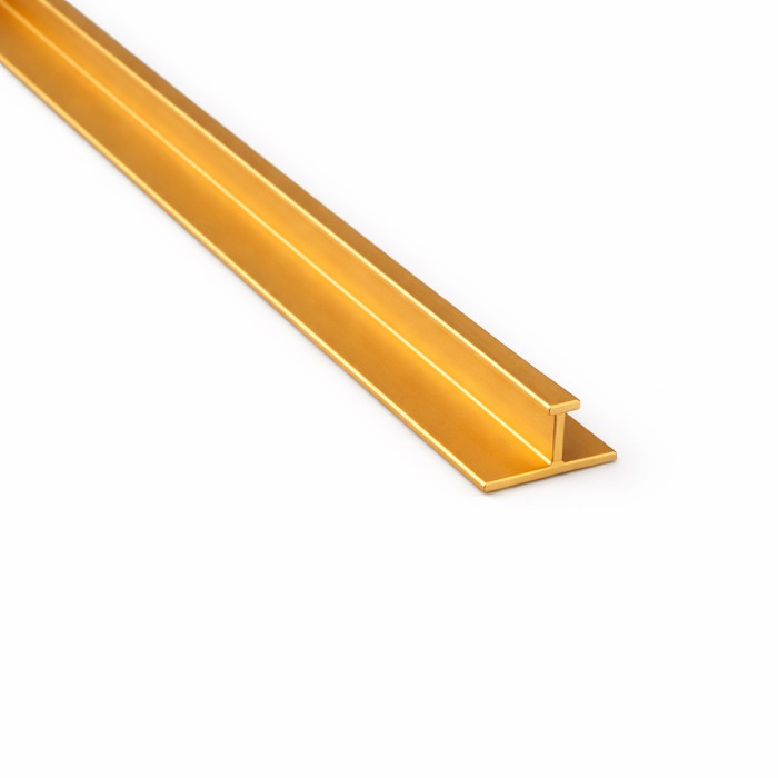 Профиль соединительный H136 3000х9,5х4 мм, бронзовый