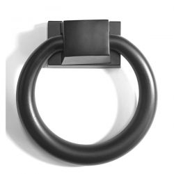 Ручка кольцо для стула черный матовый