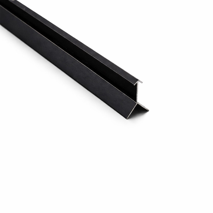 Профиль угловой наружный A101 3000х9,5х5 мм, черный