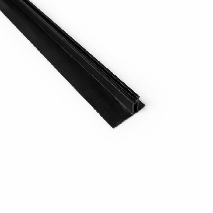 Профиль соединительный 106-A 3000х6,3х11,5 мм, черный