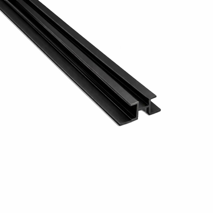 Профиль соединительный 207-A 3000х15х12 мм, черный