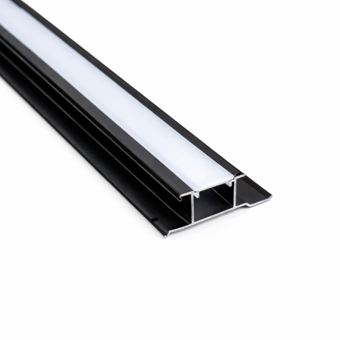 Профиль соединительный DH137 3000х19,5х9,5 мм, под светодиодную ленту, черный