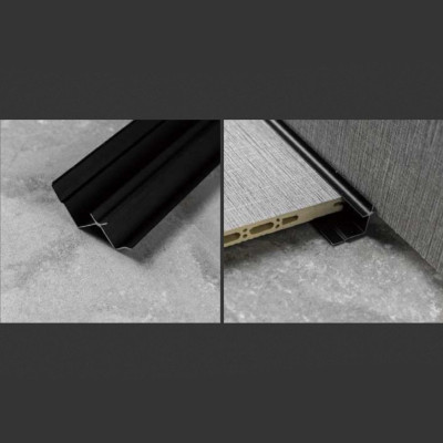 Профиль угловой внутренний A02 3000х9,5х5 мм, черный