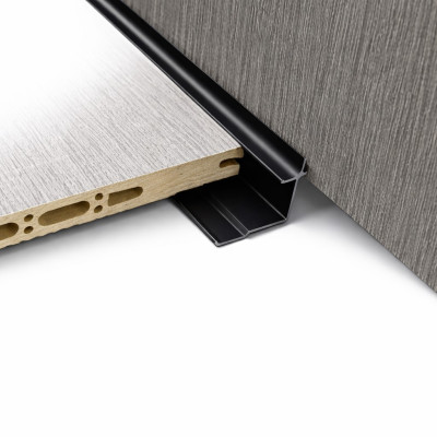 Профиль угловой внутренний A02 3000х9,5х5 мм, черный