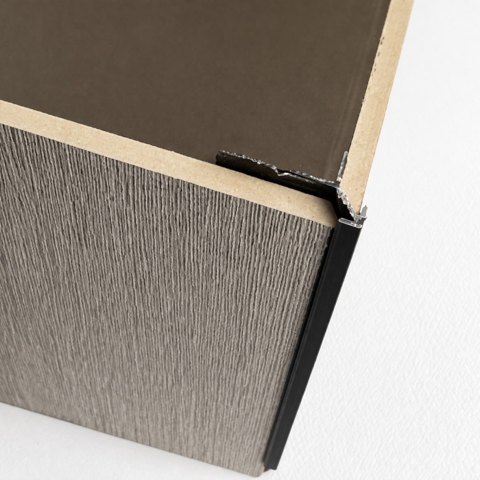 Профиль угловой наружный 5521 black 3000х6х5 мм, черный