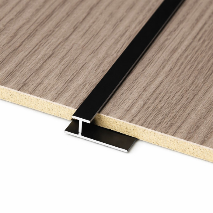 Профиль соединительный 5503 black 3000х20х7 мм, черный