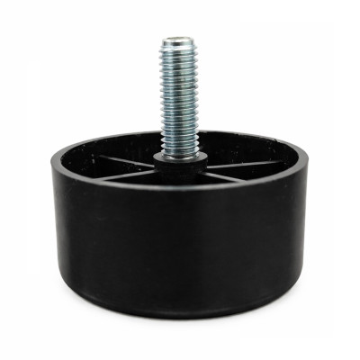 Ножка H=25 мм, D=50, М8*35, TW-0703, пластик