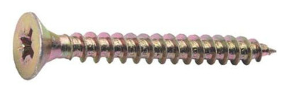 Шуруп желтый по дереву весовой 5,0х30 KMH-50030, 296 шт/кг (КИТ)