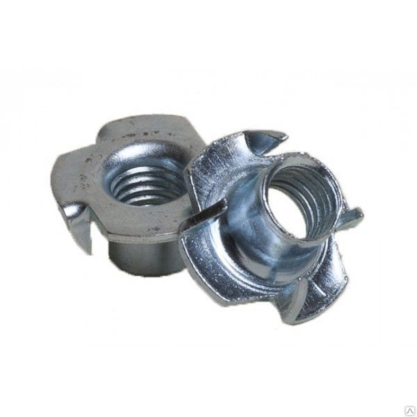 Гайка забивная М6*9, 100 шт/упак , Китай 