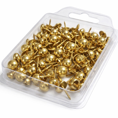 Гвоздь декоративный N107 в упаковке, 75 штук