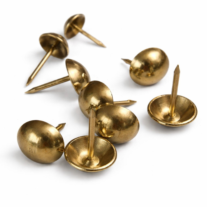 Гвоздь декоративный N107 в упаковке, 75 штук