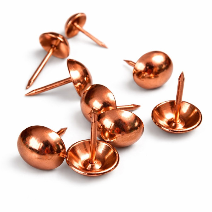 Гвоздь декоративный N107 в упаковке, 75 штук