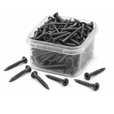 Саморез черный по дереву, Польша