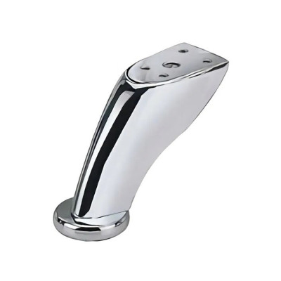 Ножка H=100 мм, хром 034, сталь (Кит)