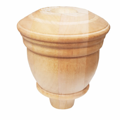 Ножка H=90 мм деревянная М8 200 B ATQ, дерево