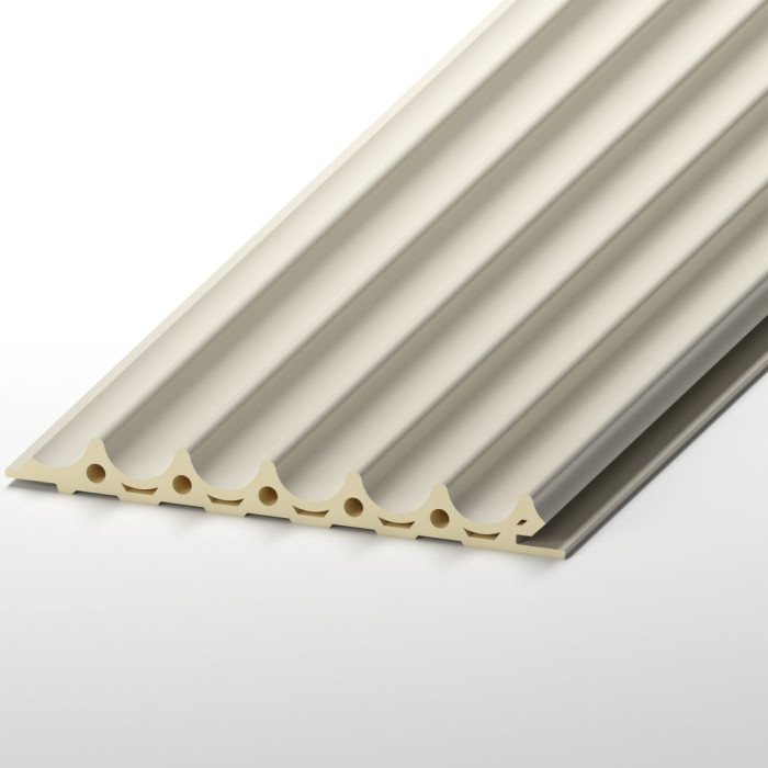 Реечная панель 157 3000х157х18.5 мм (цвет 3024)