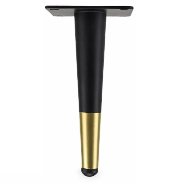 Ножка H=150 мм, black, сталь 022 (КИТ)