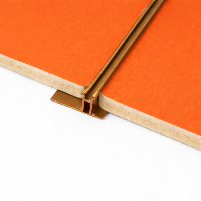 Профиль соединительный 106-A 3000х6,3х11,5 мм, бронзовый