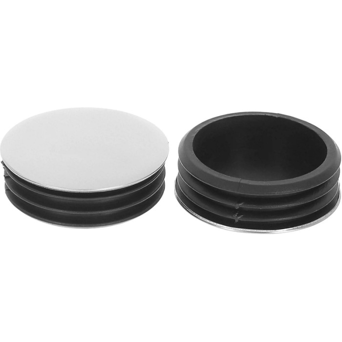 Заглушка TW1057, Ø50 мм, под стенку 1.5 мм, пластик, хром