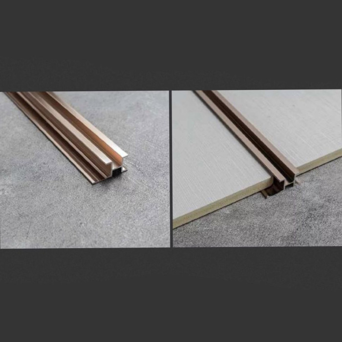 Профиль соединительный 207-A 3000х15х12 мм, бронзовый